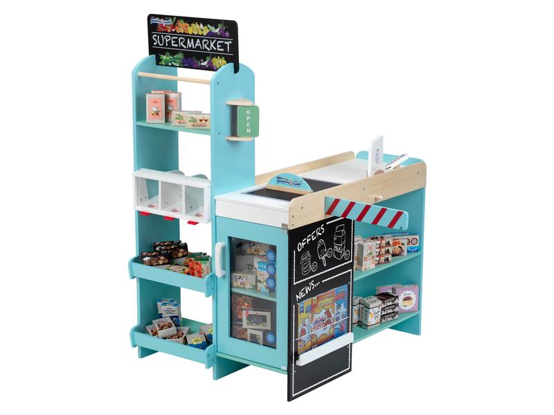 Klein-Toys Supermarkt FSC Kaufladen-Spielset