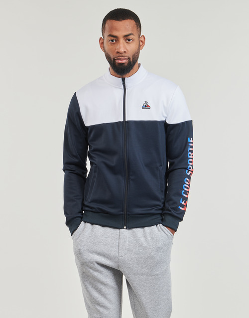 Le Coq Sportif - TRI FZ SWEAT N°2 M - Marine / Blanc