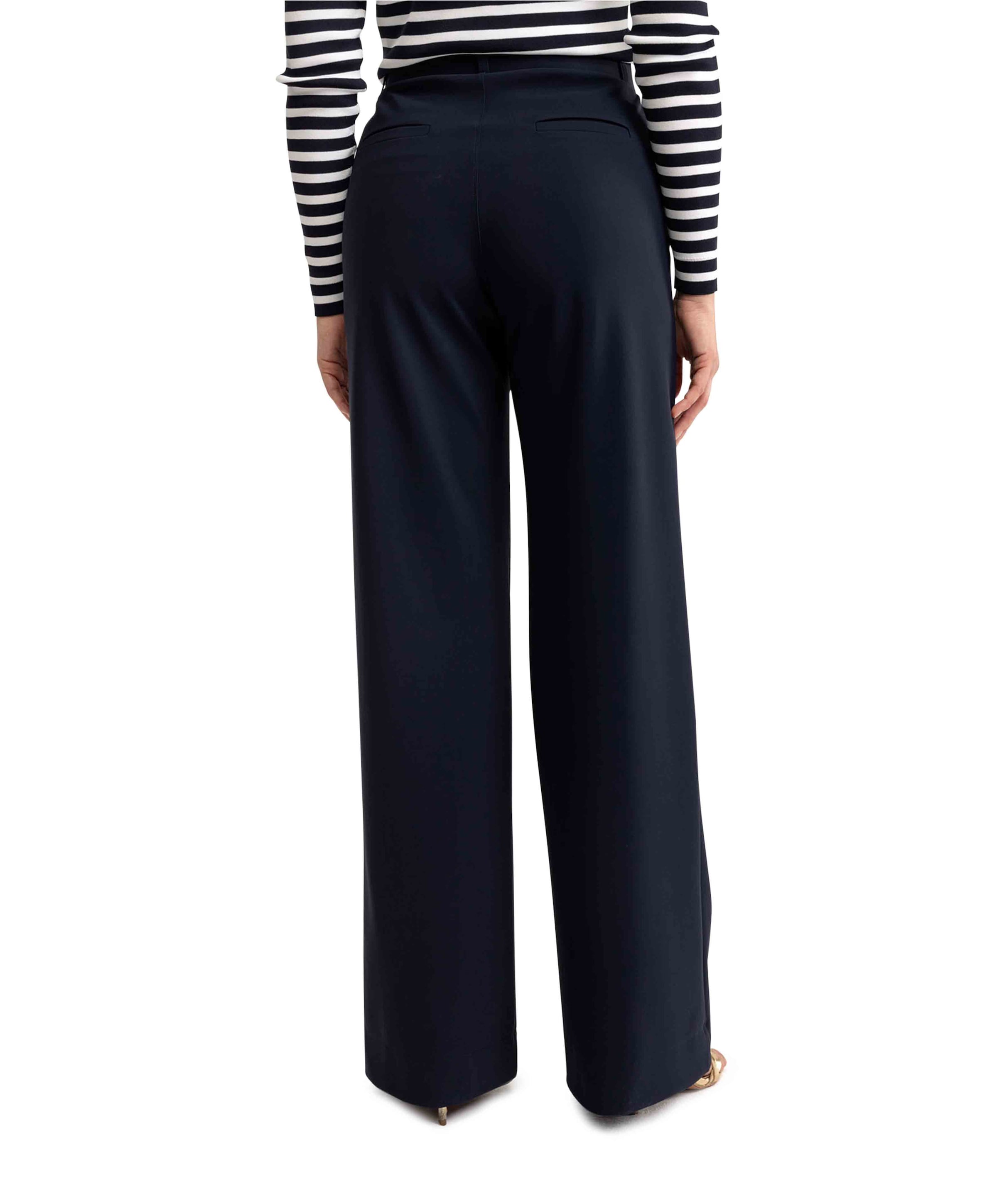 Studio Anneloes Lexie LONG bonded trousers blauw