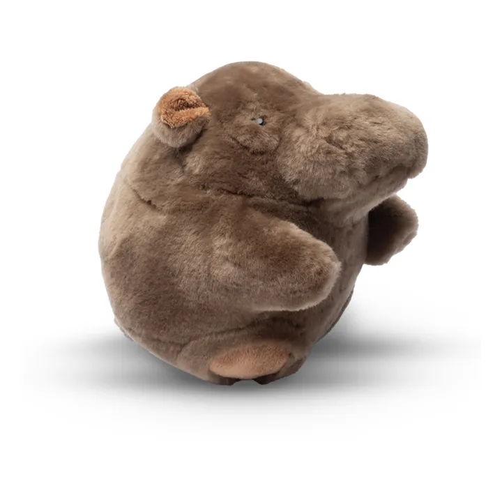 La Pelucherie Peluche Roodoodoo Pipo l'Hippo | Marron