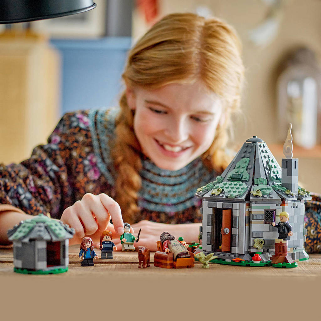 Prachtige Harry Potter set!Hagrids huisje: onverwacht bezoek Bouwbaar Rollenspellen Speelgoed 76428