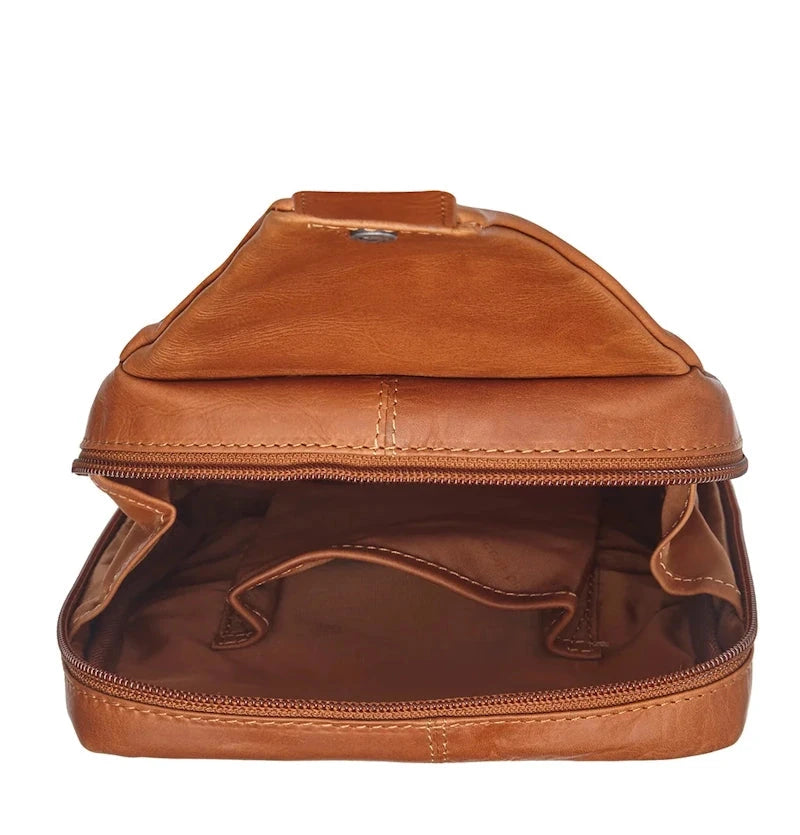 Chesterfield Brand Turelle Sling Bag Cognac