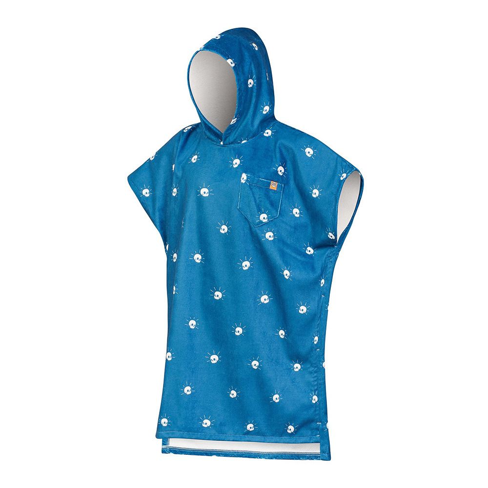 After Essentials SKULLS INK - Poncho bleu
