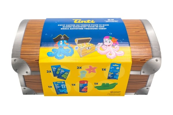 Tinti Liten skattekiste, 8 deler - 370508