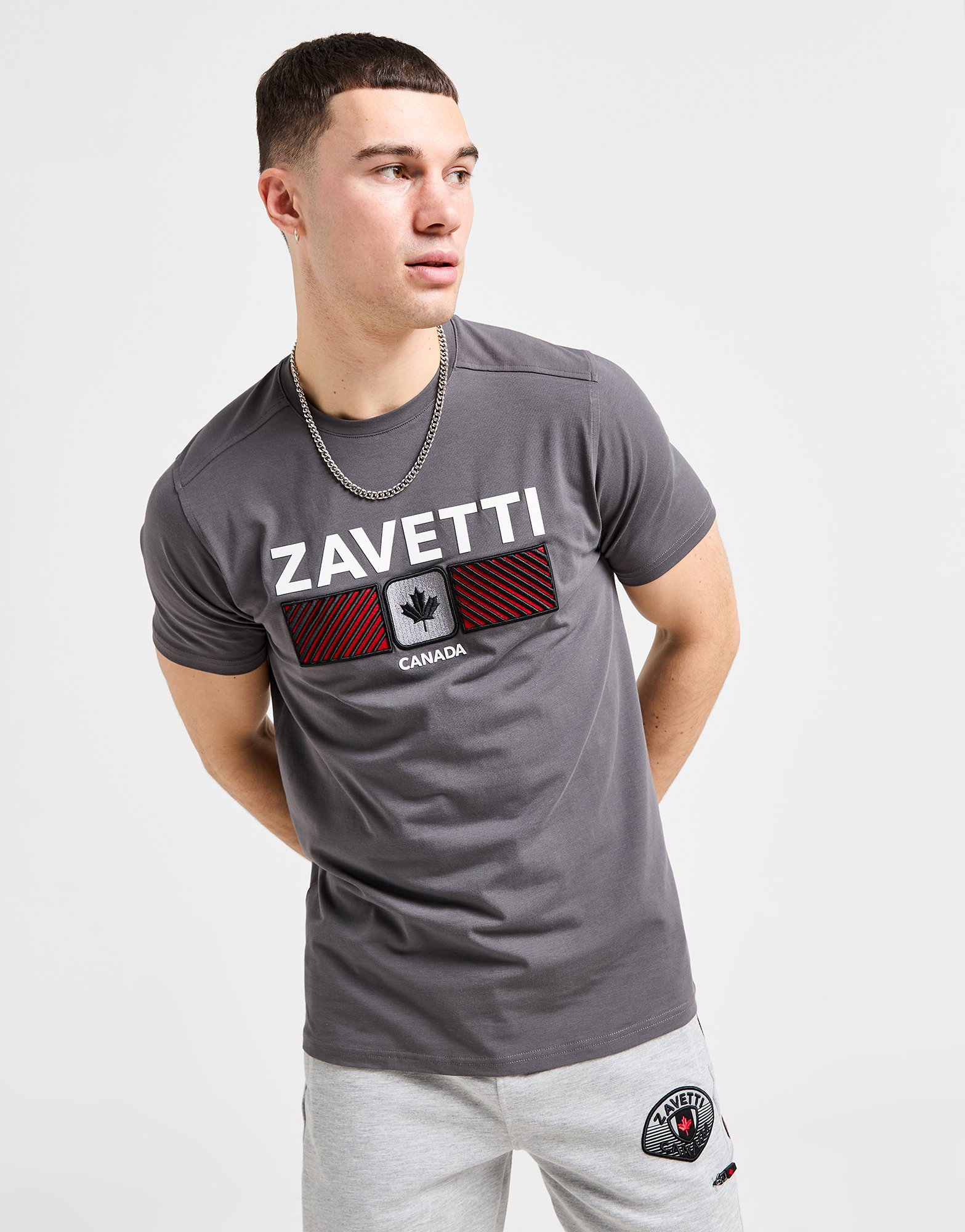 Zavetti Canada T-shirt Ovello Homme