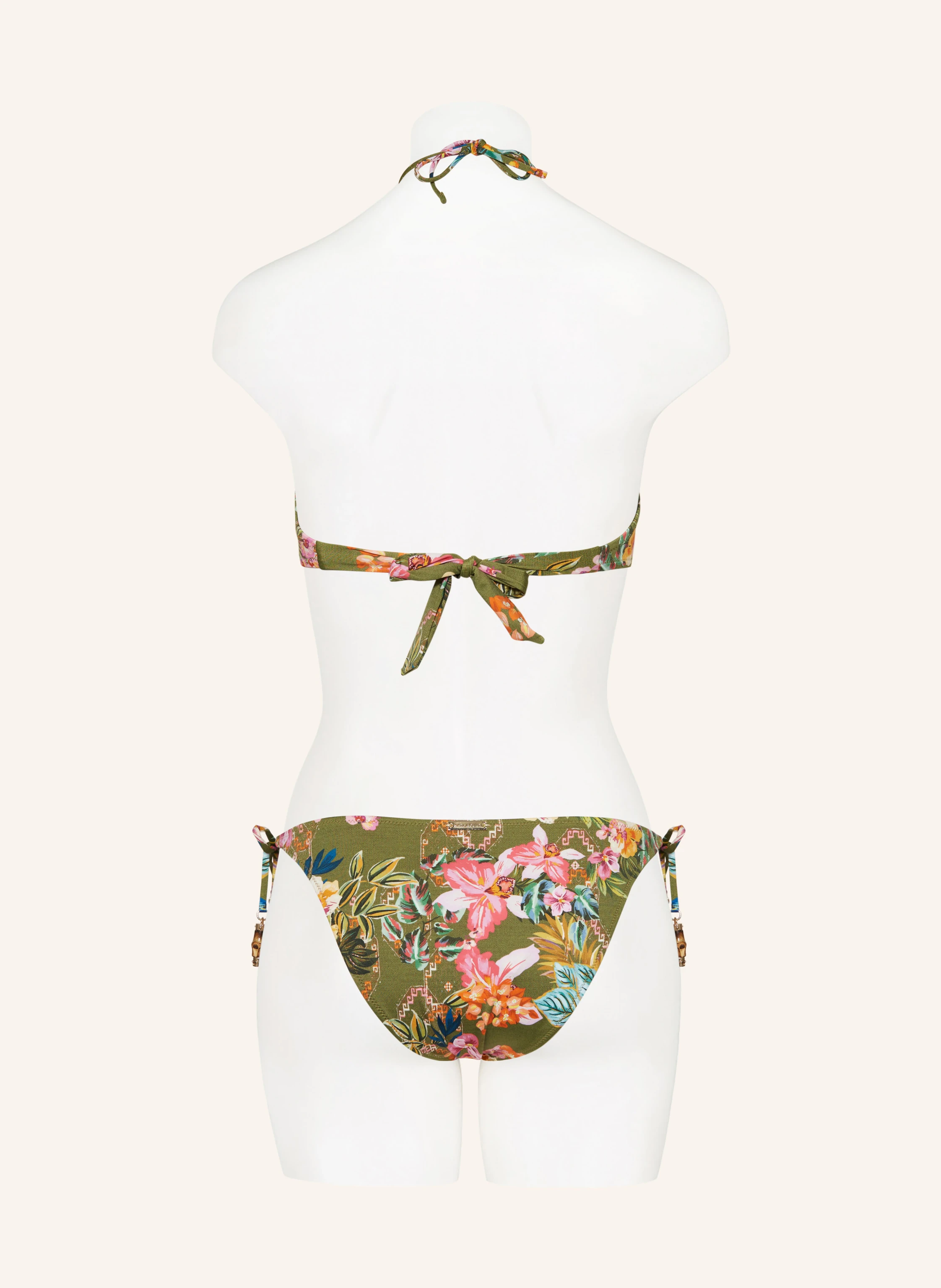 watercult Bandeau-Bikini-Top SUNSET FLORALS