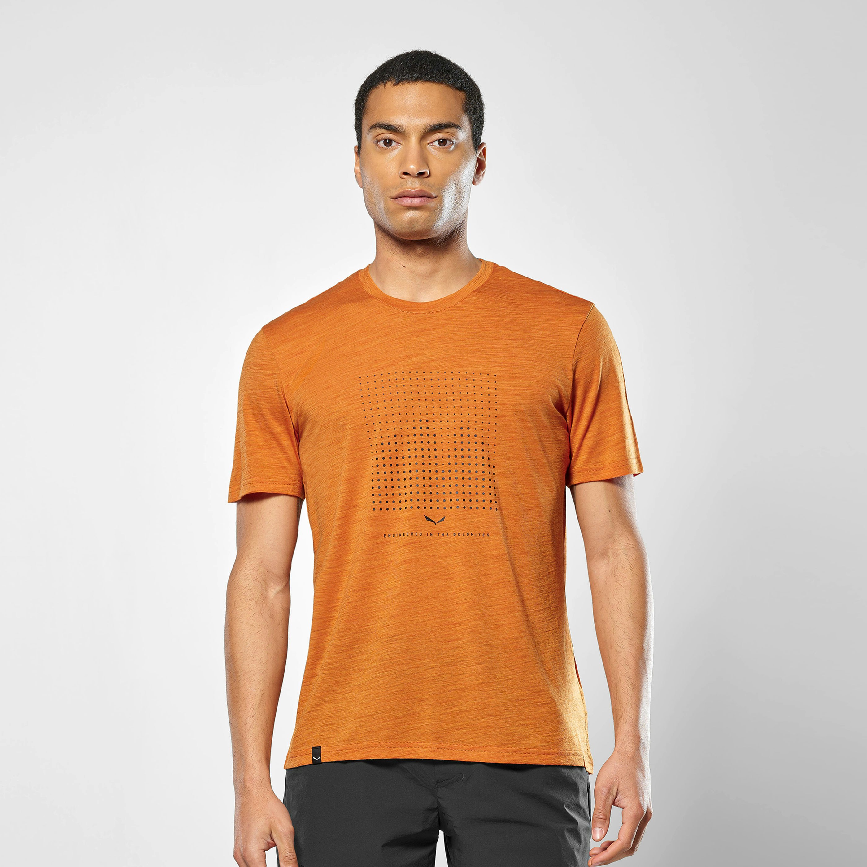 Eagle Dotted Mountain Trainer Merino T-Shirt Herren