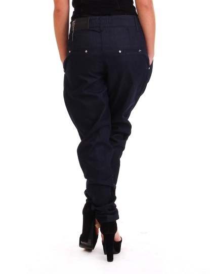 Ladies' Pleated Pants Blue