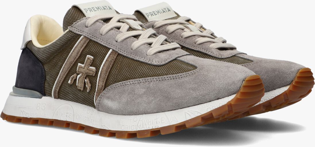 PREMIATA groene premiata lage sneakers john low
