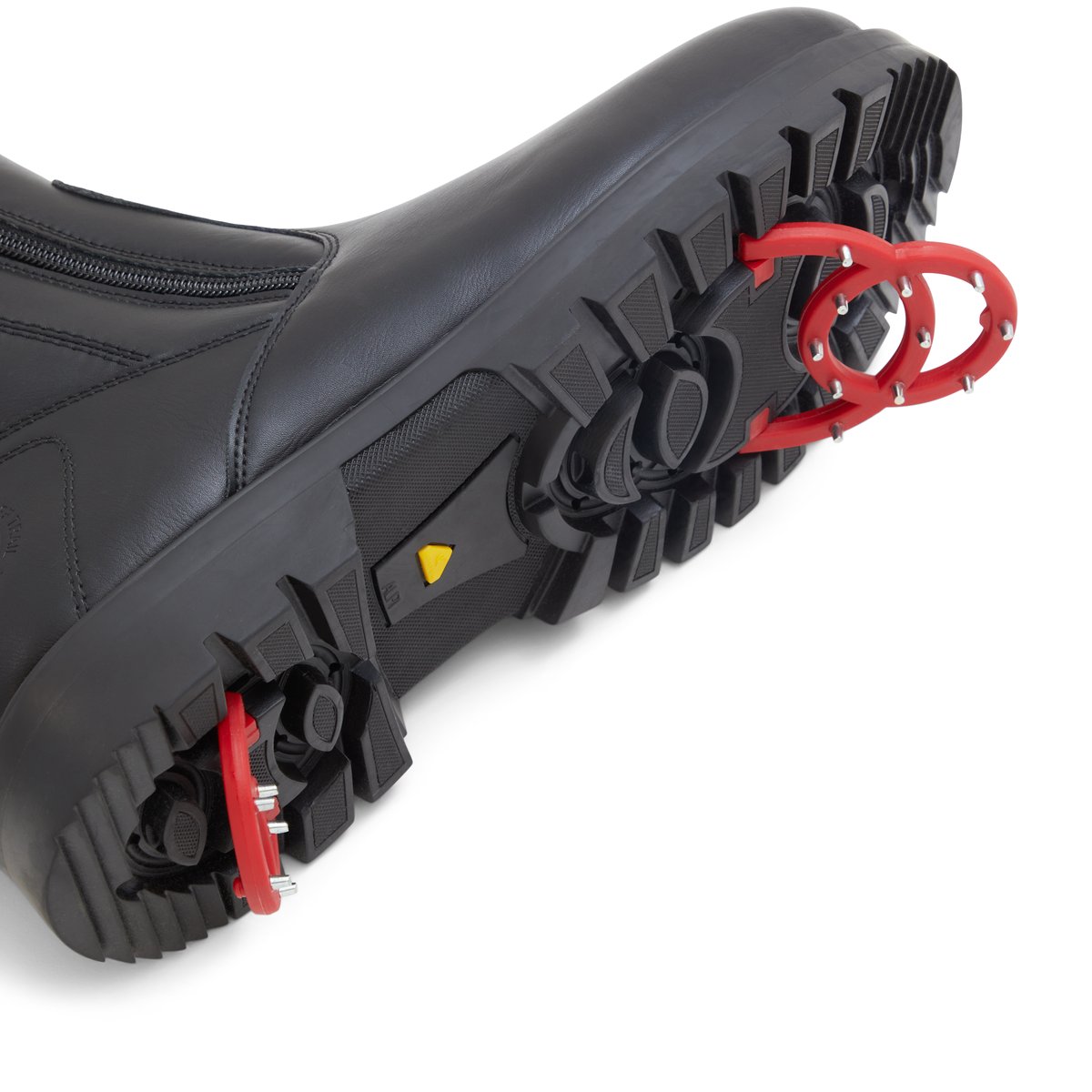BANFF TRAIL-Asendaron-Bottes d'hiver - Talon plat - Noir