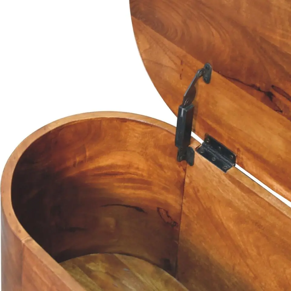 Massief Houten Kastanjendoos Dressoir