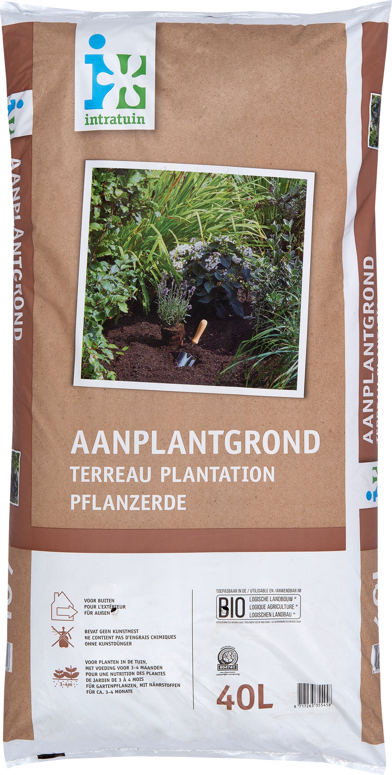 Intratuin aanplantgrond Bio 40 L