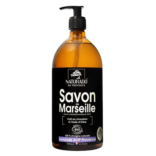 Sabonete Líquido de Marselha Naturado XXL com Lavanda Orgânica 1L