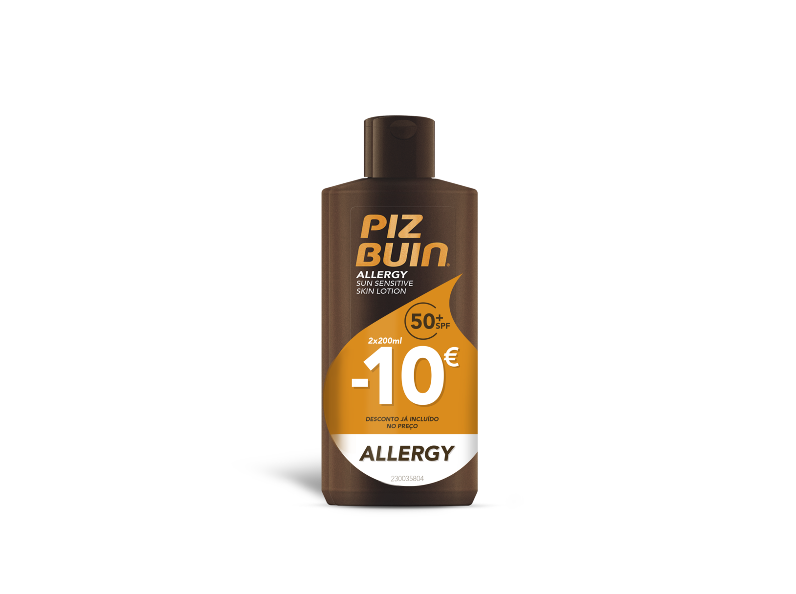 LOÇAO PIZ BUIN ALLERGY SPF50  2X200ML
