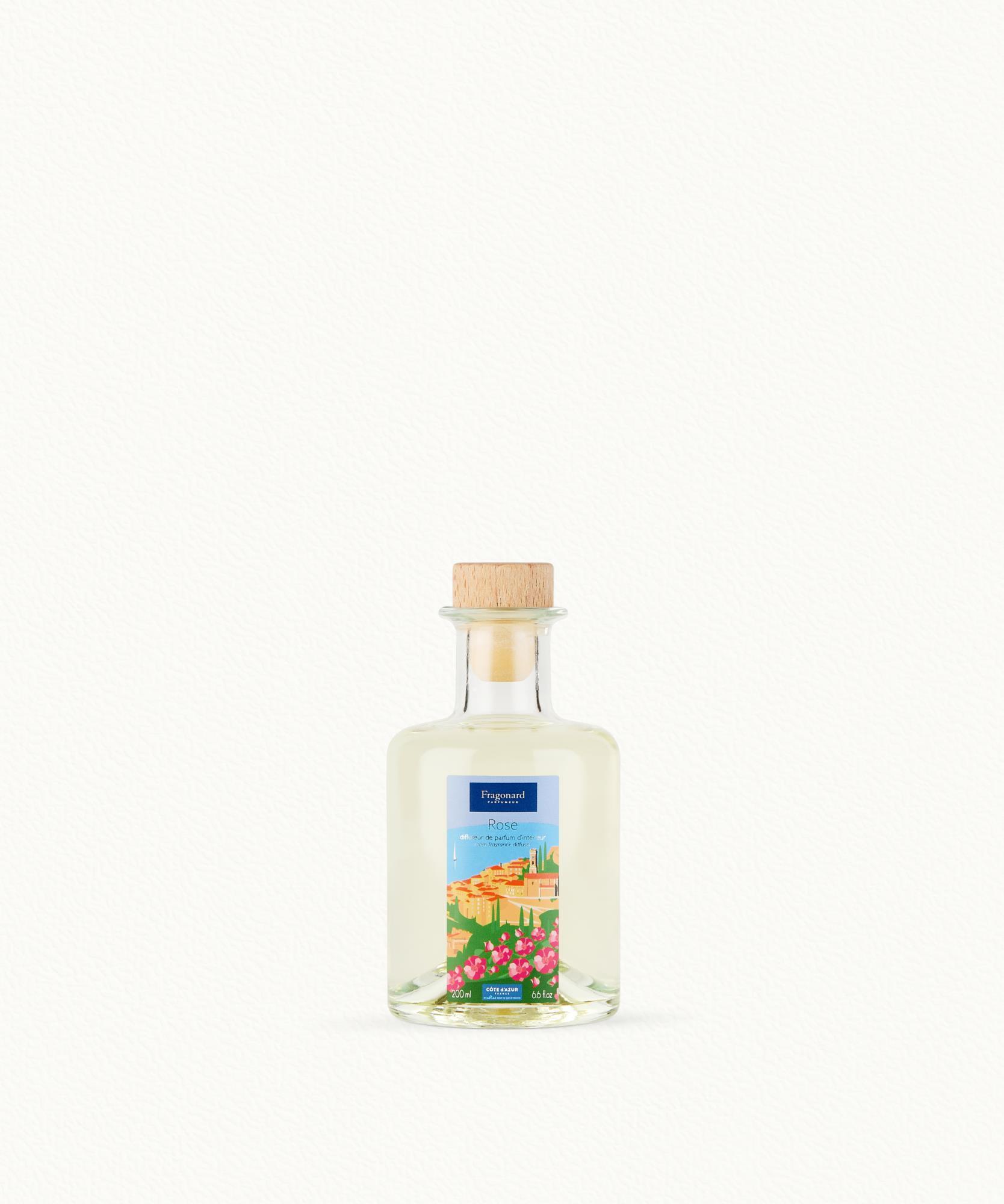 Rose  Diffuseur + 10 bâtonnets - flacon 200 ml
