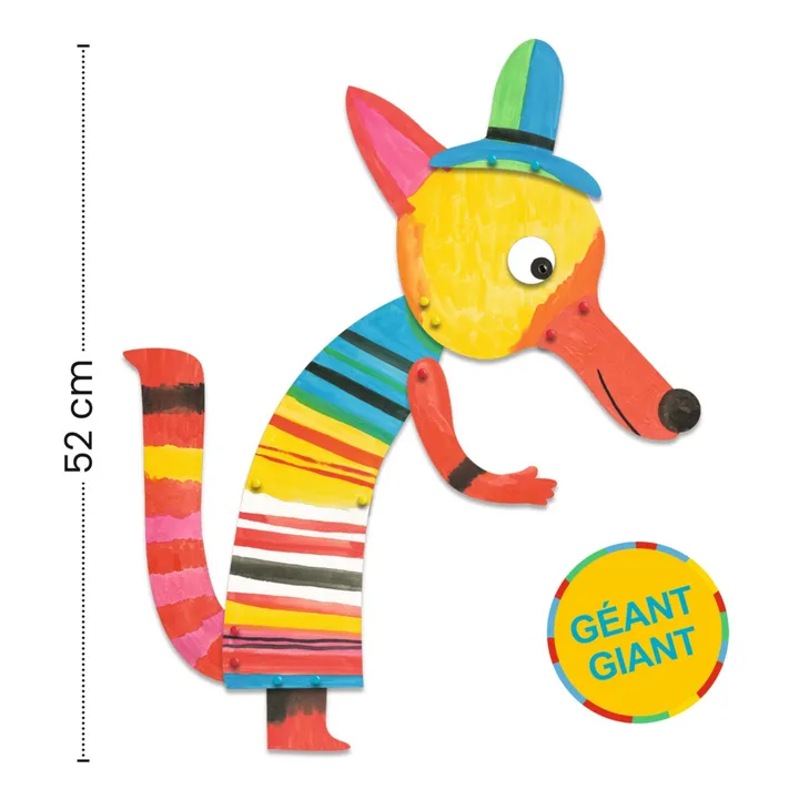 Djeco Coffret de peinture La famille renard