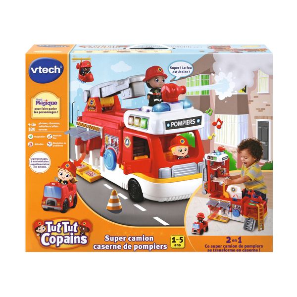 SUPER CASERNE POMPIER - Ecru