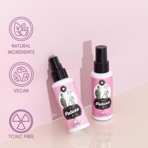 O perfume Petuxe Toby neutraliza odores em animais de estimação.