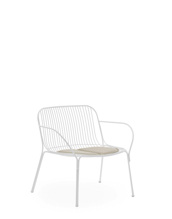 Kartell Zitkussen voor Hiray fauteuil antraciet