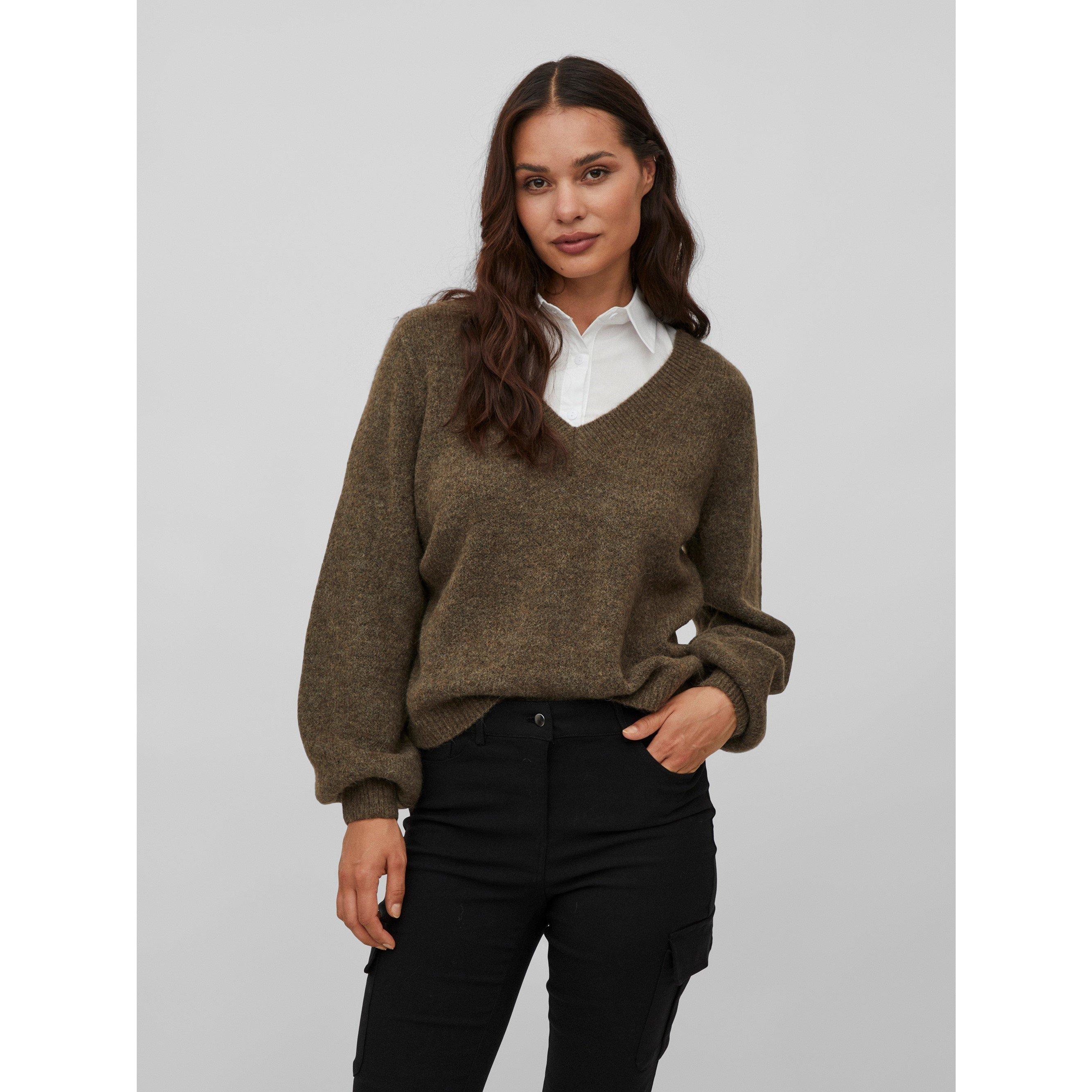 Vila Jamina V Neck Jumper