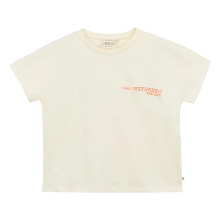 Arsène et Les Pipelettes T-Shirt Frampton Coton Bio | Ecru