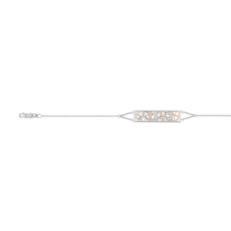 Bracelet Vesontio 2 ors 750 diamant