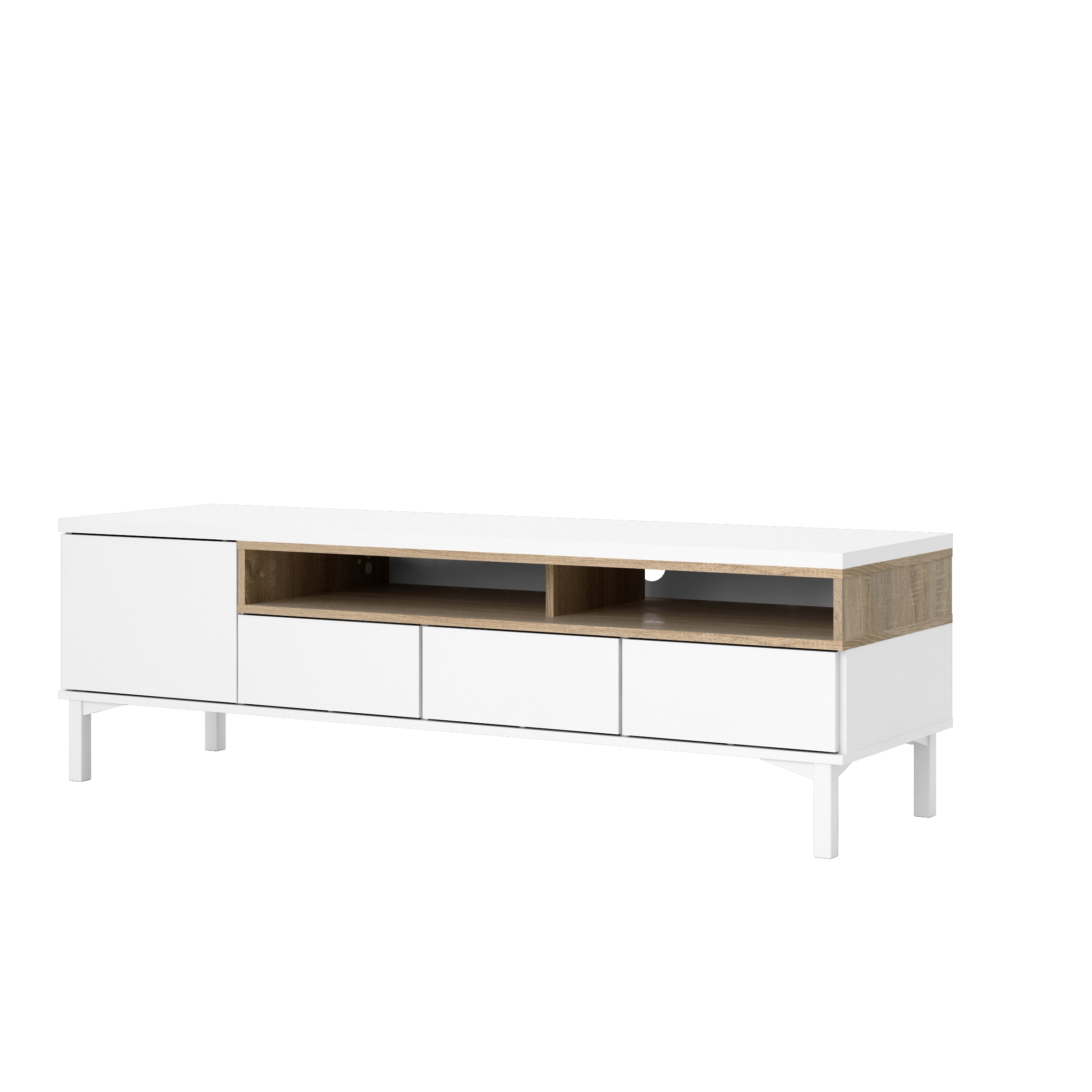 by fonQ basic Nook Tv-meubel - Wit