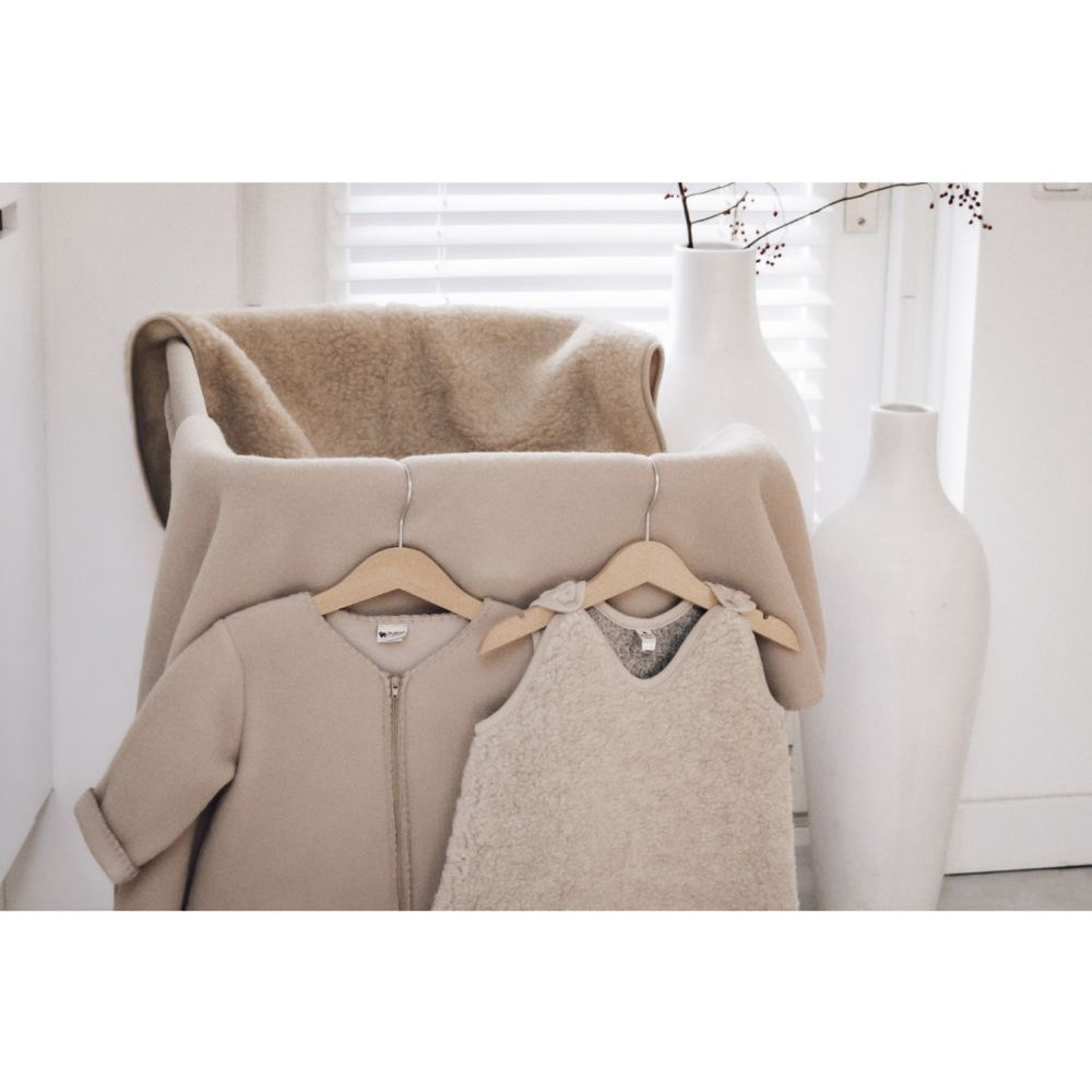 Køb Alwero Beige Tæppe Merino Wool