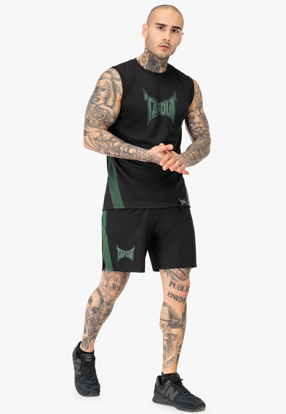 Tapout Herren Shorts normale Passform TRAINING SHORT