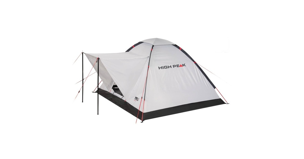 High PeakBeaver 3 tent  (Lichtgrijs/zwart)