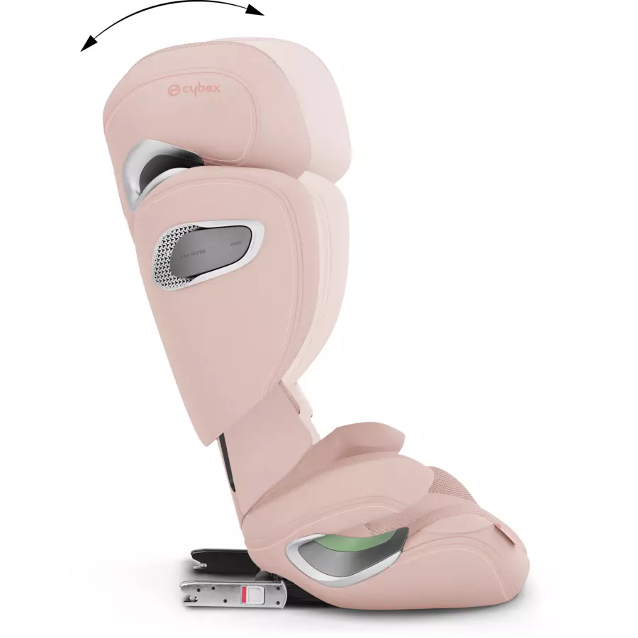 cybex PLATINUM Kindersitz Solution T I-Fix Plus Peach Pink