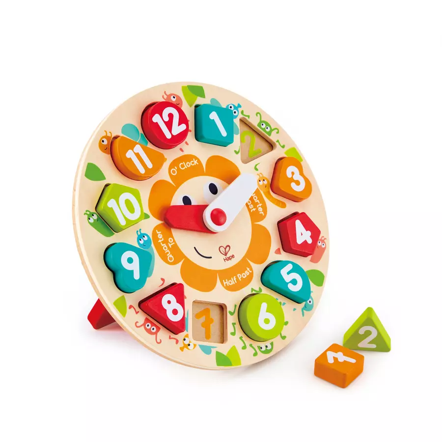 Hape Steckpuzzle Uhr