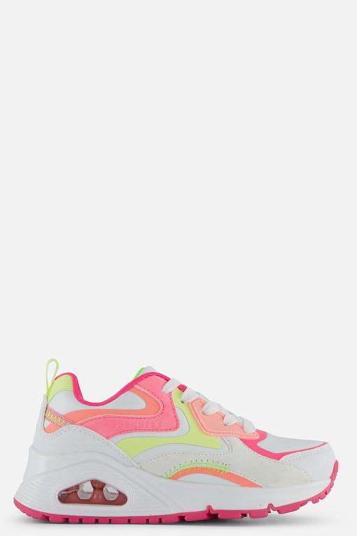 Skechers Uno Lite Sneakers wit Synthetisch