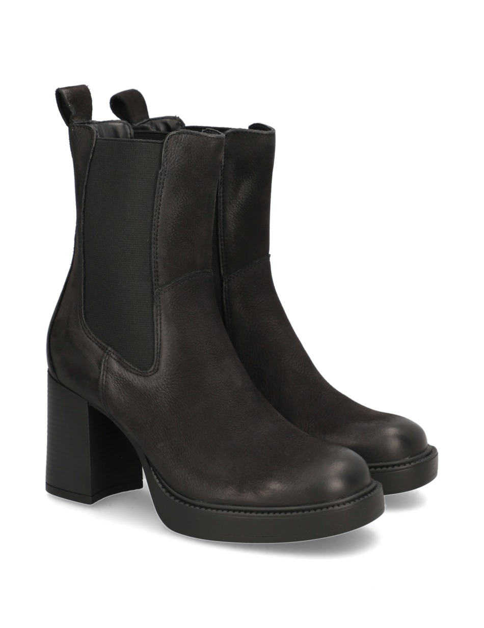 Glattleder Stiefelette