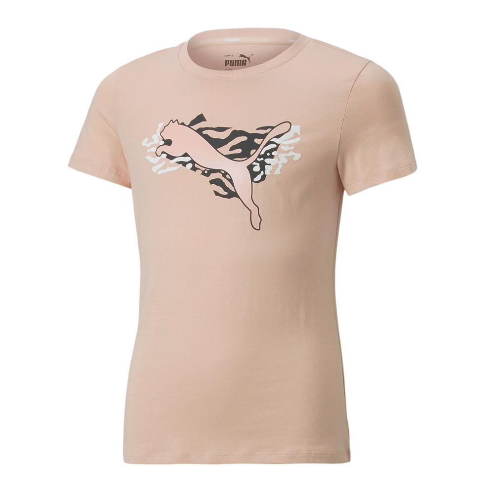 Puma T-shirt Rose Fille Puma Alpha G