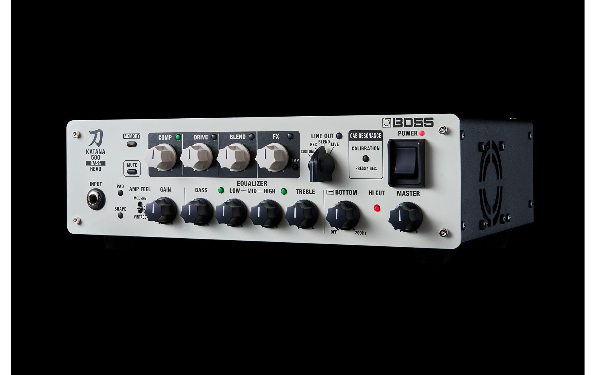 Topteile KATANA-500 BASS HEAD<br>Transistor Topteil für E-Bass