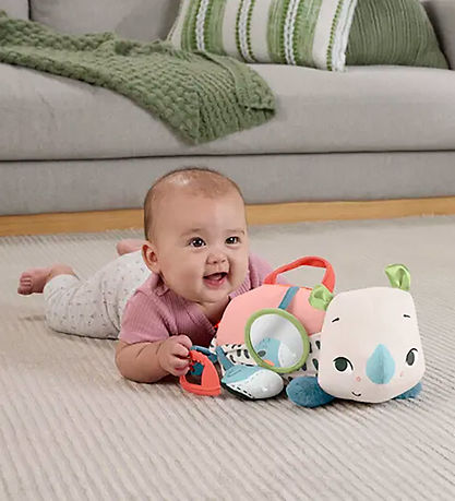 Fisher-Price Kuscheltier - Planet Friends Tummy Time Rhino