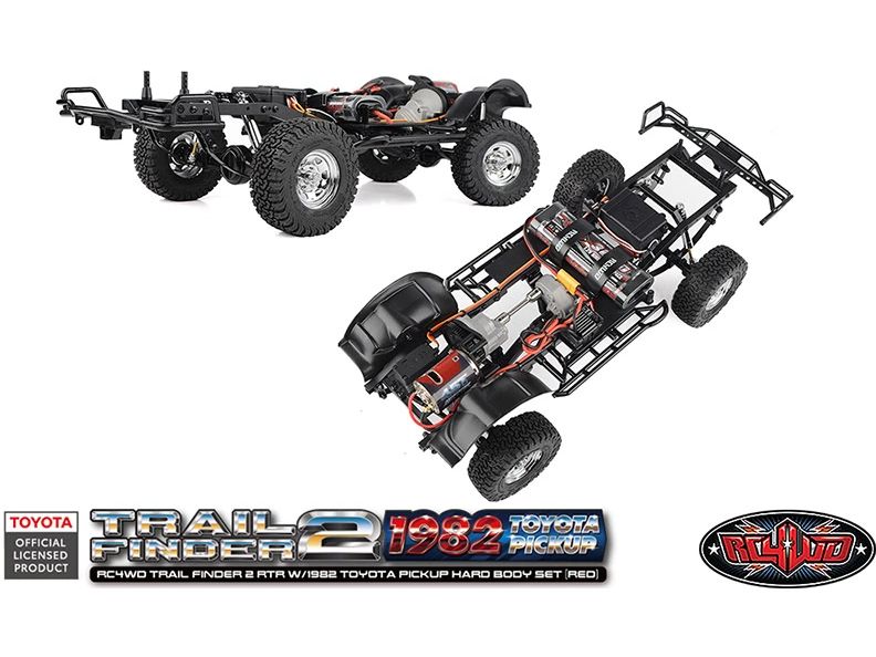 RC4WD Scale Crawler Trail Finder 2 1982 Toyota, RTR, 1:10, 1982 Toyota Pickup mit fester Karosserie