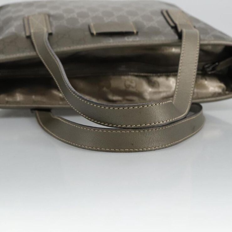 Gucci Vintage Gucci Shoulder Bag Grey