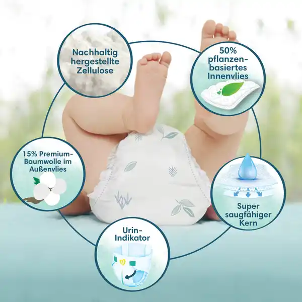 Harmonie Windeln Gr. 2 (4-8 kg) Monatsbox