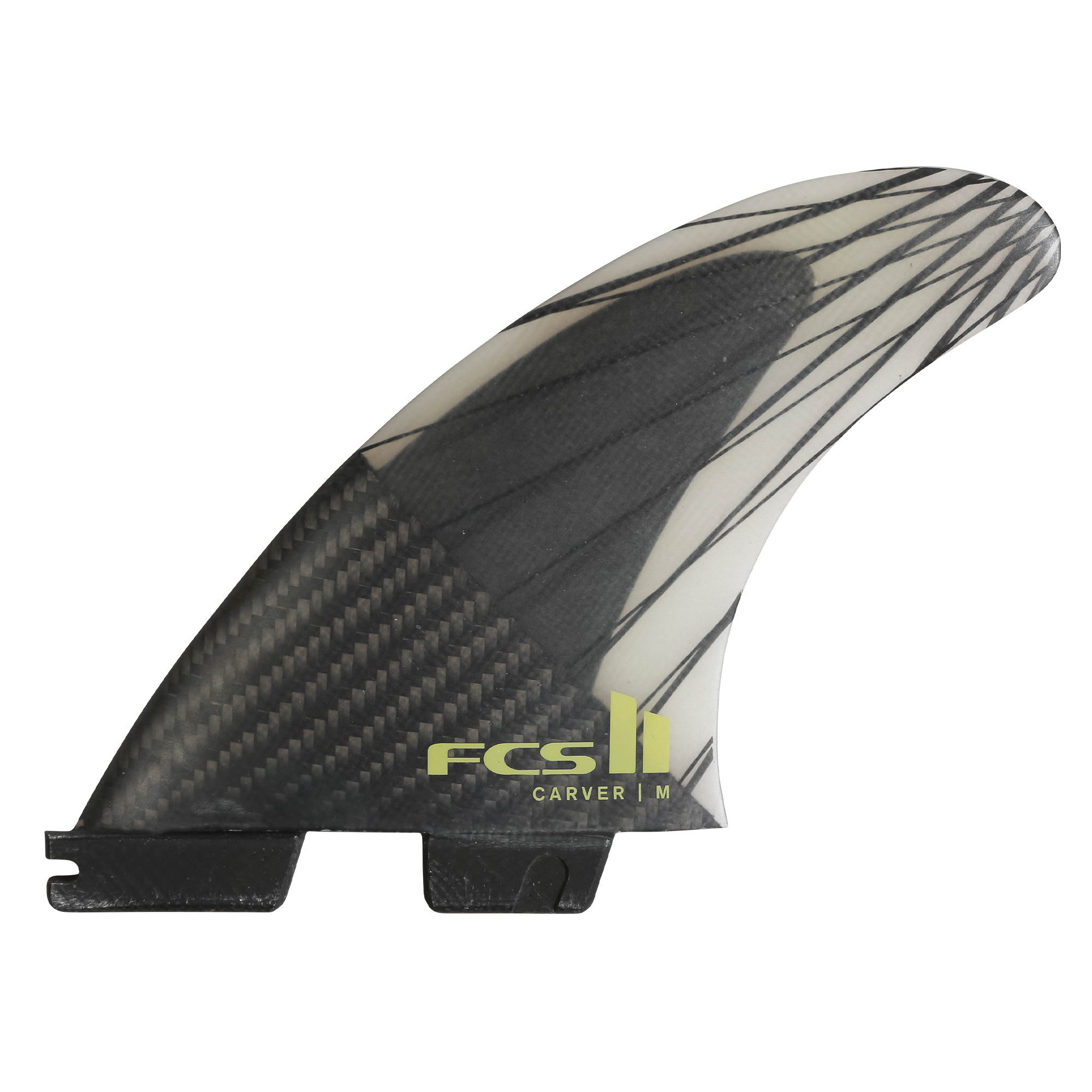 FCS FCS II Carver PC Carbon Eucalyptus - Medium - Thruster