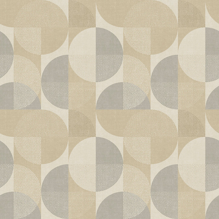 Papier peint pré-encollé vinyle intissé Easy Roll GoodHome Antilia beige l.53 x H.1005 cm