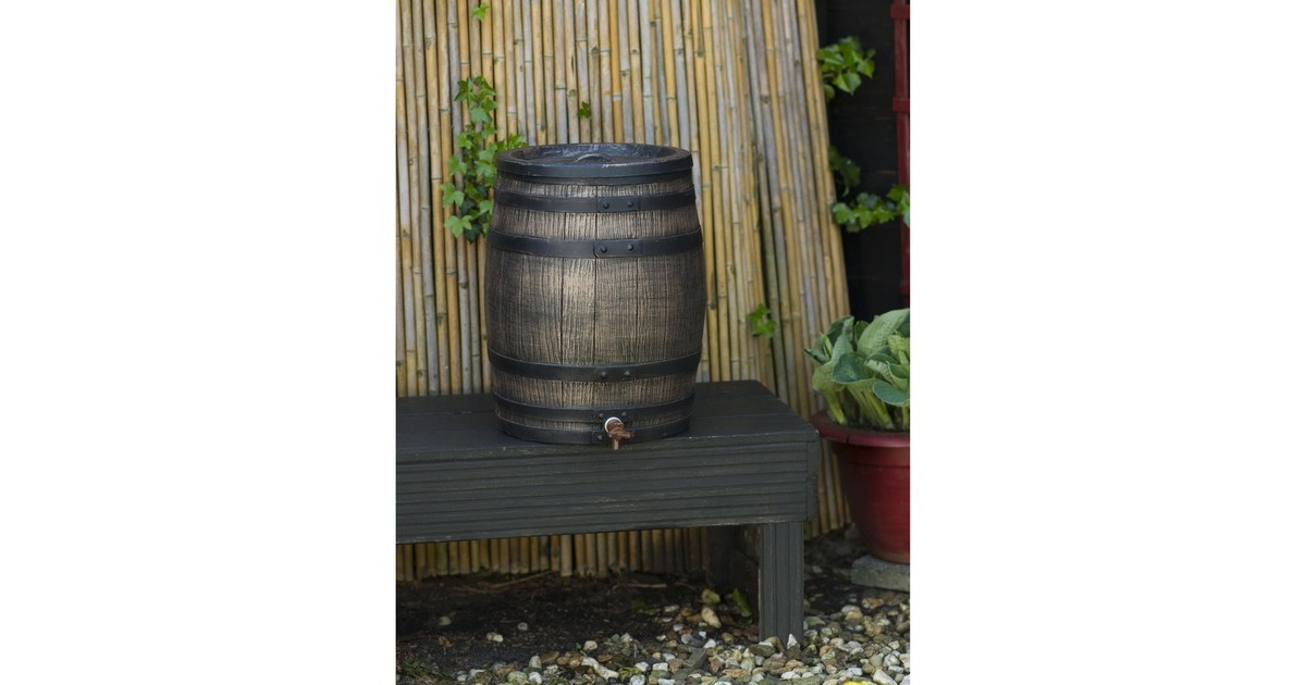 NatureHoutlook regenton  (Houtkleur, 120 liter)