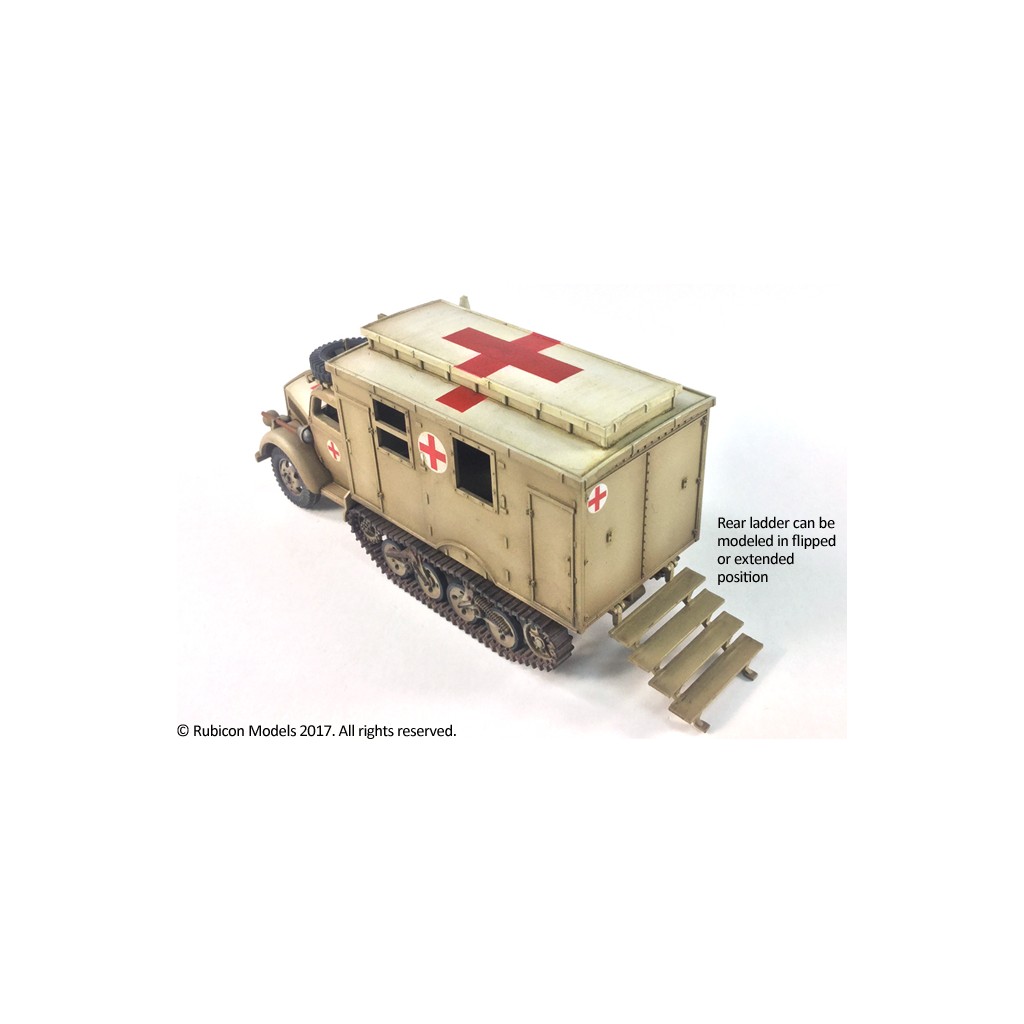 SdKfz 305/3a Expansion Set - Box Body (Einheitskoffer)