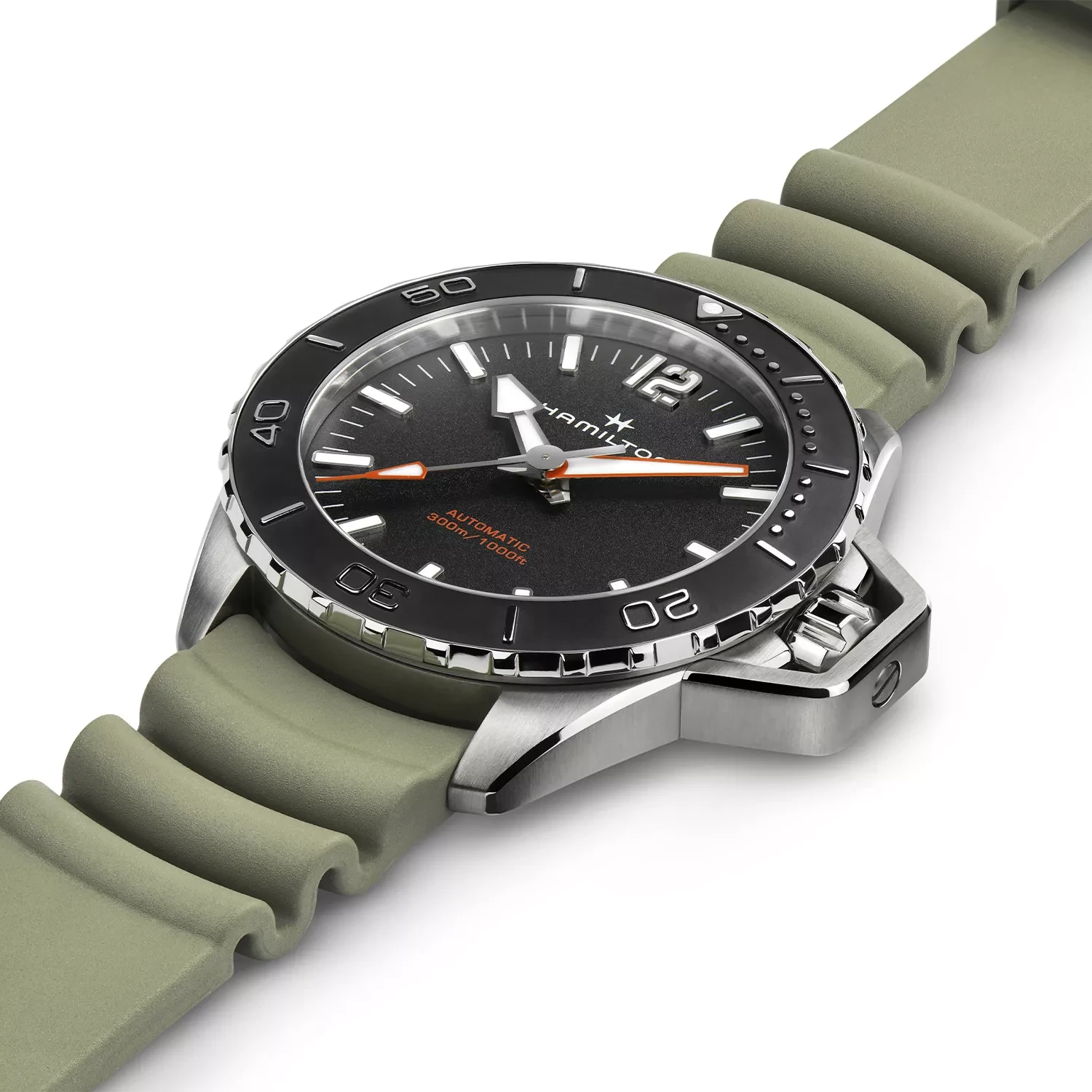 Hamilton Khaki Navy Frogman Auto H77455331