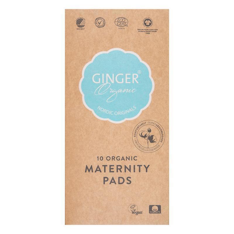 Ginger Organic Kraamverband 10 Stuks
