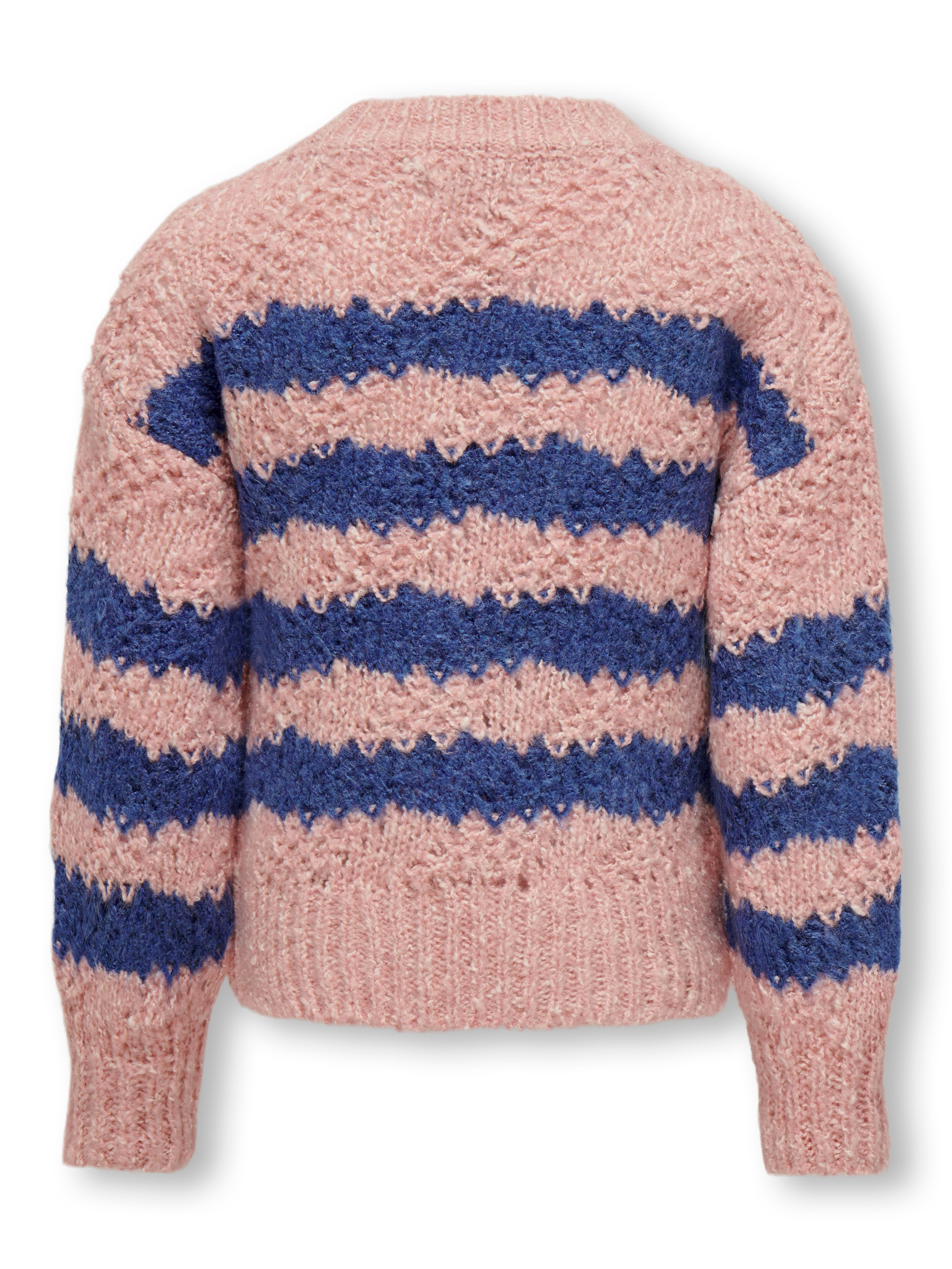 KOGACE Strickpullover Silver Pink