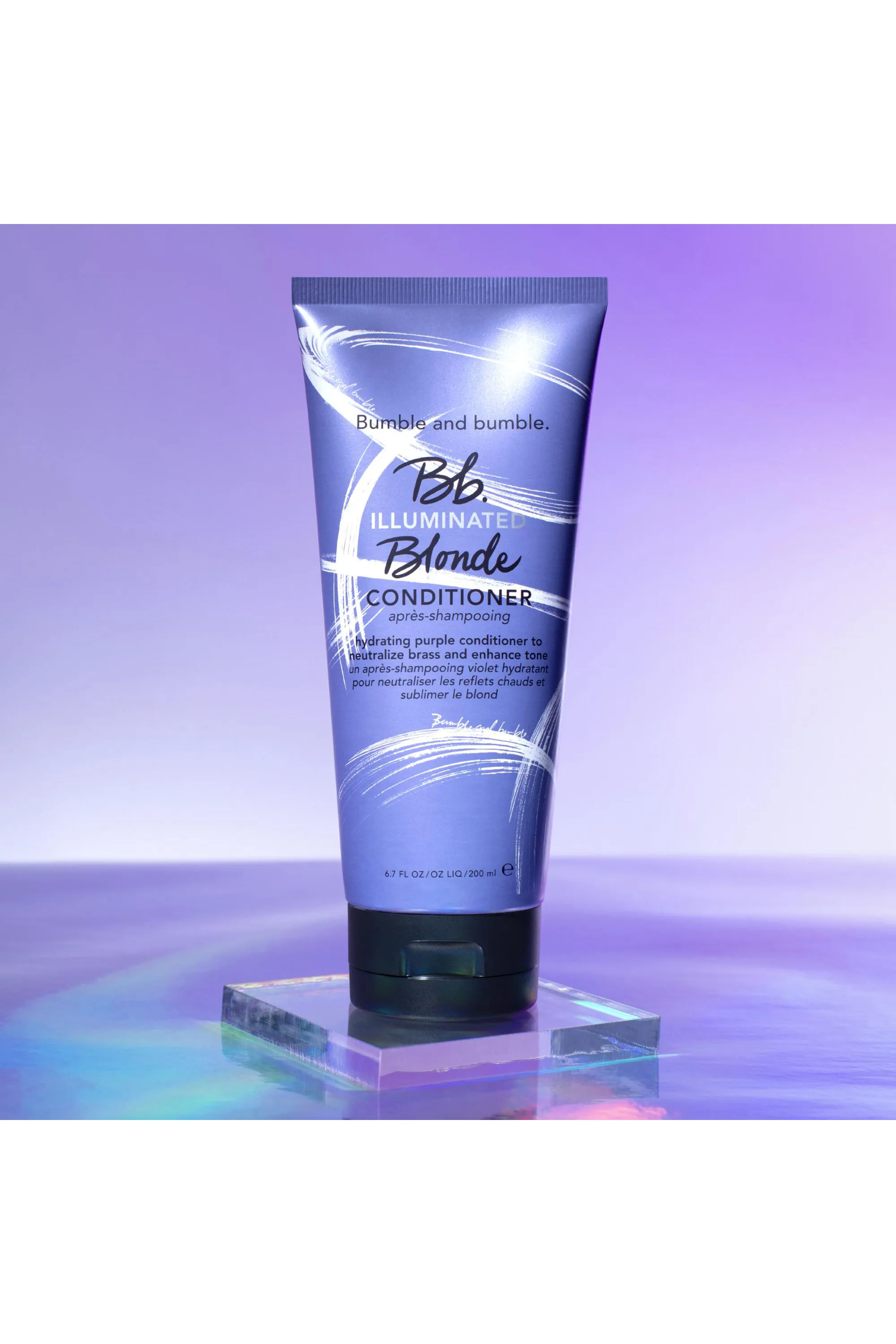 Bumble and bumble. Après-shampooing violet raviveur de blond Bb.Illuminated Blonde-200 ml