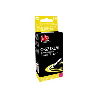 Cartouche compatible Canon CLI-571XL - magenta - Uprint