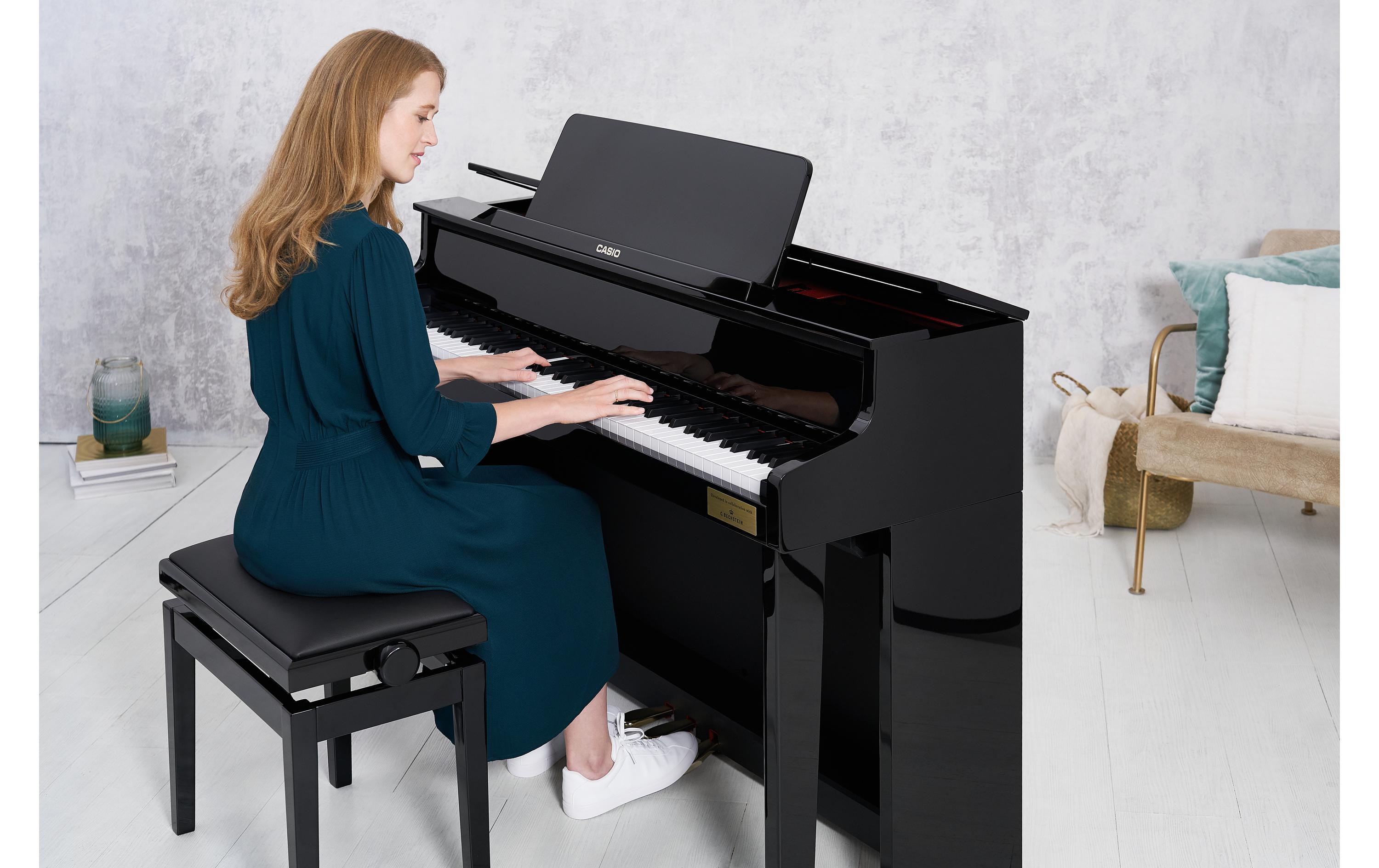 E-Piano CELVIANO Grand Hybrid GP-510BP Schwarz, poliert<br>E-Piano mit gewichtetem Natural-Grand-Hammer-Action-Keyboard mit 88 Tasten